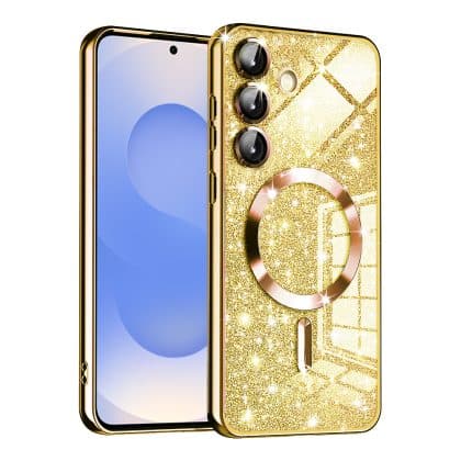 Techsuit Luxury Glitter MagSafe - θήκη για Samsung Galaxy S25 - Πολύχρωμο