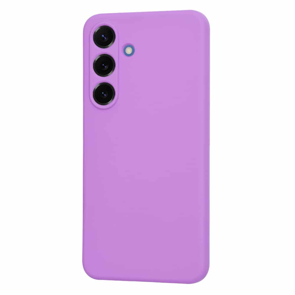 Techsuit Shockproof Clear Silicone - θήκη για Samsung Galaxy S25 - Μωβ - Image 3
