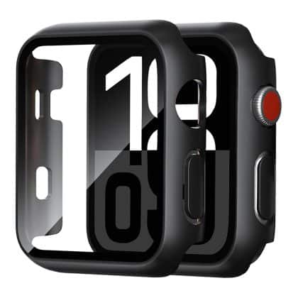 Techsuit - Defense360 Pro - Apple Watch 1 / 2 / 3 (38mm) - Black