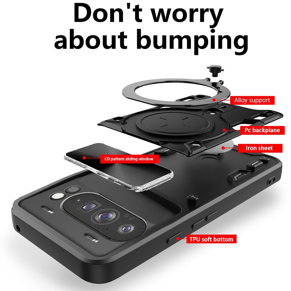 Techsuit CamGuard Pro - θήκη για Oneplus 13R - Μαύρο - Image 2