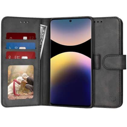 Techsuit Diary Book - θήκη για Xiaomi Redmi Note 14 Pro+ 5G - Μαύρο