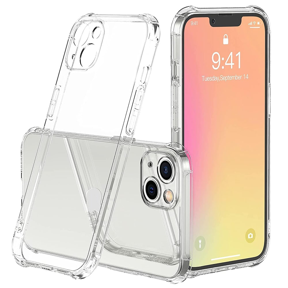 Techsuit Shockproof Clear Silicone - θήκη για Apple iPhone 16 Pro Max - Διάφανο - Image 4