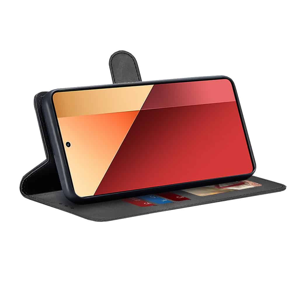 Techsuit Diary Book - θήκη για Xiaomi Redmi Note 13 Pro / Poco M6 - Μαύρο - Image 2