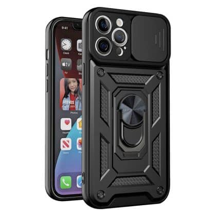 Techsuit CamShield Series - θήκη για Apple iPhone 12 Pro Max - Μαύρο