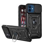 Techsuit CamShield Series - θήκη για Apple iPhone 12 / Pro - Μαύρο