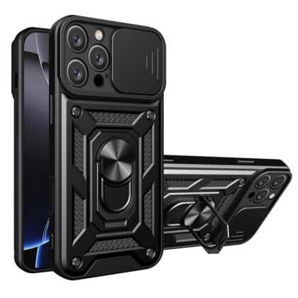 Techsuit CamShield Series - θήκη για Apple iPhone 16 Pro - Μαύρο