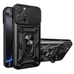 Techsuit CamShield Series - θήκη για Apple iPhone 16 Pro Max - Μαύρο