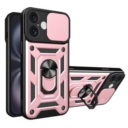 Techsuit CamShield Series - θήκη για Apple iPhone 16 Plus - Ροζ