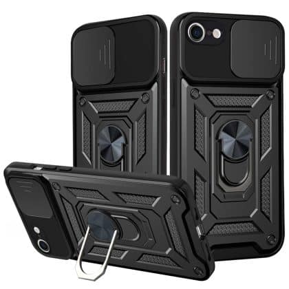Techsuit CamShield Series - θήκη για Apple iPhone 6 / 6S - Μαύρο