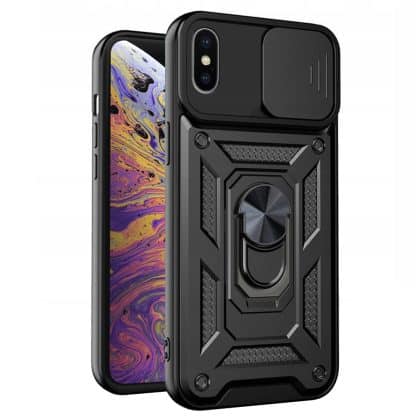 Techsuit CamShield Series - θήκη για Apple iPhone XS Max - Μαύρο