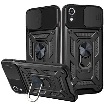 Techsuit CamShield Series - θήκη για Apple iPhone XR - Μαύρο