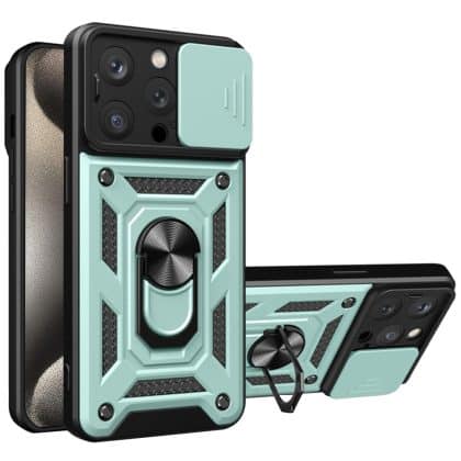 Techsuit CamShield Series - θήκη για Apple iPhone 15 Pro - Πράσινο