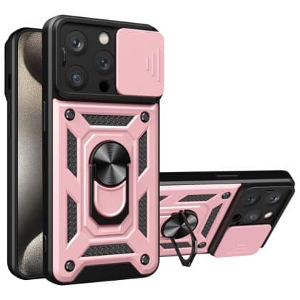 Techsuit CamShield Series - θήκη για Apple iPhone 15 Pro Max - Ροζ