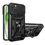 Techsuit CamShield Series - θήκη για Apple iPhone 15 Plus - Μαύρο