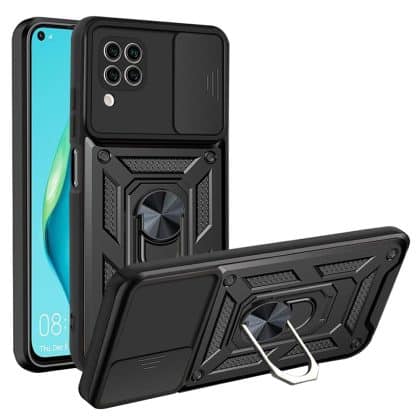 Techsuit CamShield Series - θήκη για Huawei P40 lite - Μαύρο