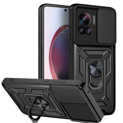 Techsuit CamShield Series - θήκη για Motorola Edge 30 Ultra - Μαύρο