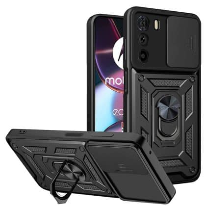 Techsuit CamShield Series - θήκη για Motorola Edge 30 - Μαύρο