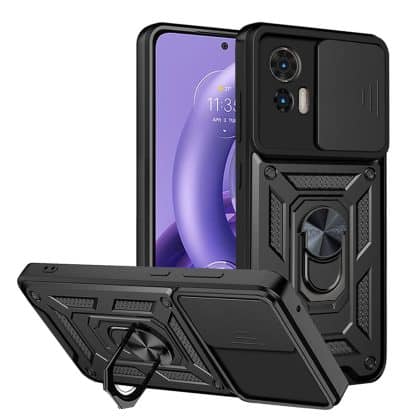 Techsuit CamShield Series - θήκη για Motorola Edge 30 Neo - Μαύρο