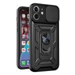 Techsuit CamShield Series - θήκη για Apple iPhone 12 mini - Μαύρο
