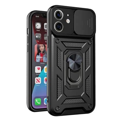Techsuit CamShield Series - θήκη για Apple iPhone 12 mini - Μαύρο