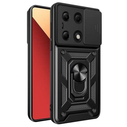 Techsuit CamShield Series - θήκη για Xiaomi Redmi Note 13 Pro / Poco M6 14S - Μαύρο