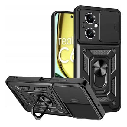 Techsuit CamShield Series - θήκη για Realme C67 4G - Μαύρο
