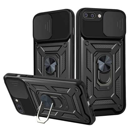 Techsuit CamShield Series - θήκη για Apple iPhone 7 Plus / 8 - Μαύρο