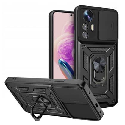 Techsuit CamShield Series - θήκη για Xiaomi Redmi Note 12S - Μαύρο