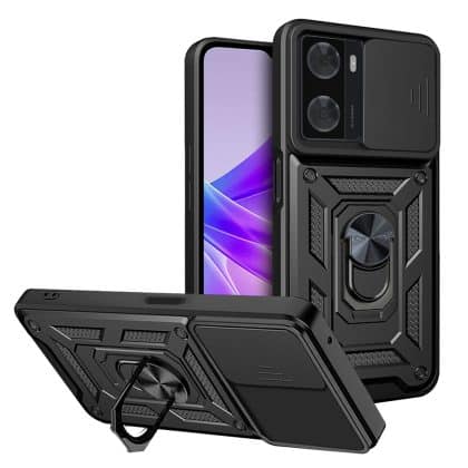 Techsuit CamShield Series - θήκη για Oppo A57 4G / Oneplus Nord N20 SE - Μαύρο