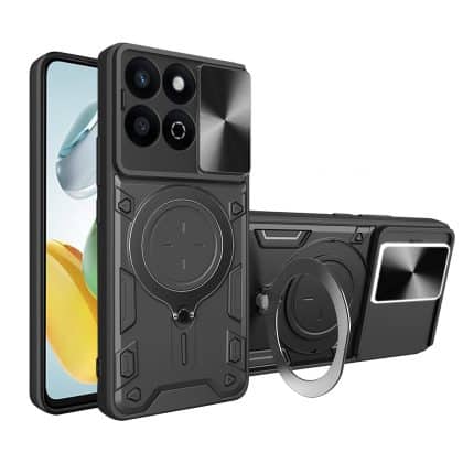 Techsuit CamGuard Pro - θήκη για Honor 200 Smart - Μαύρο