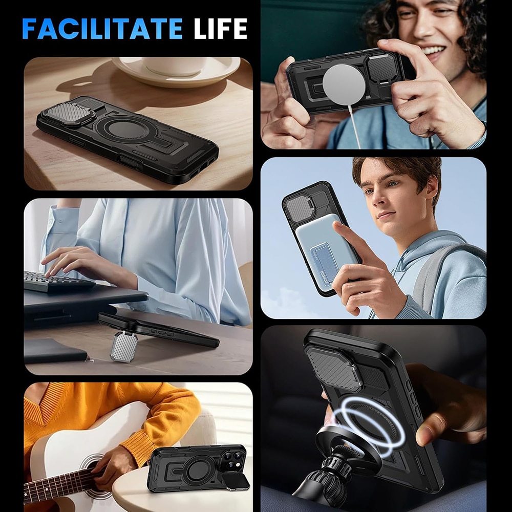 Techsuit CamVault MagSafe - θήκη για Samsung Galaxy A56 - Μαύρο - Image 5
