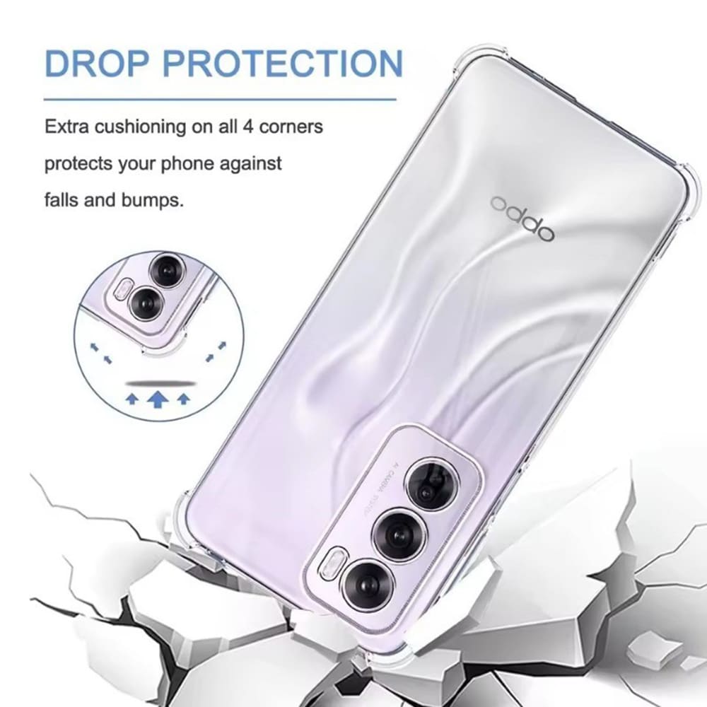 Techsuit Shockproof Clear Silicone - θήκη για Oppo Reno13 Pro - Διάφανο - Image 5