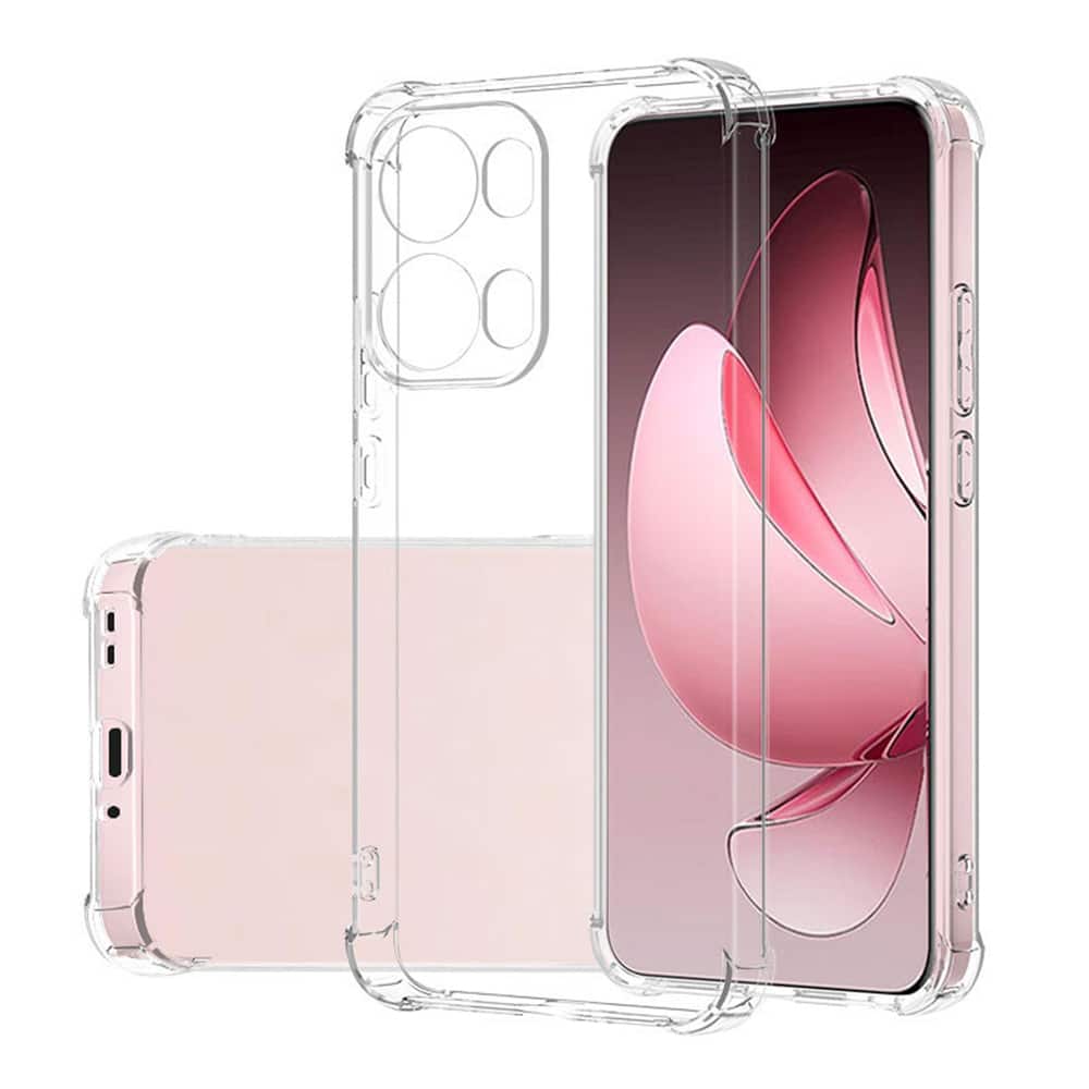 Techsuit Shockproof Clear Silicone - θήκη για Oppo Reno13 Pro - Διάφανο - Image 3
