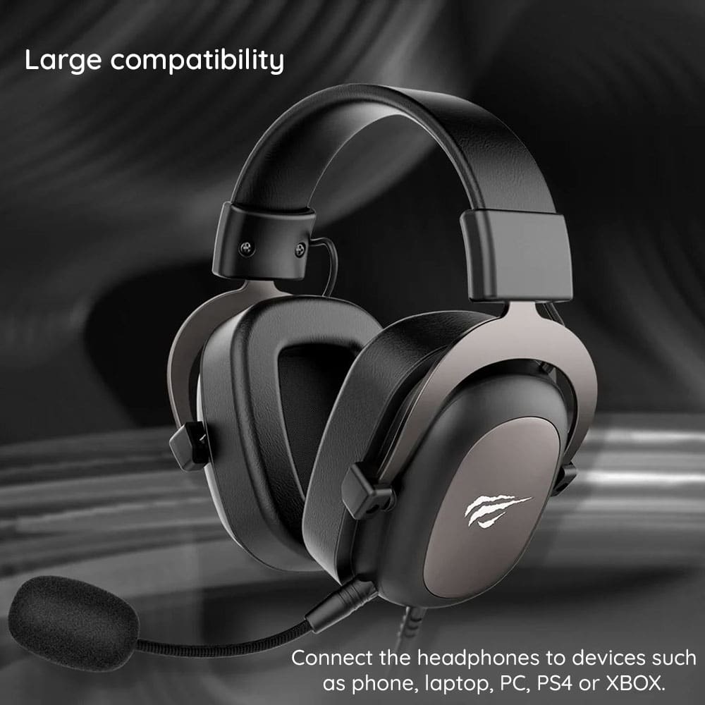 Havit - Gaming Headphones (h2002d) - Detachable Microphone, 53mm Speaker, Compatible With Ps4/xbox, Jack 3.5mm, 2m - Pink - Image 4