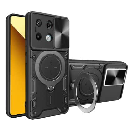 Techsuit CamGuard Pro - θήκη για Xiaomi Redmi Note 13 5G - Μαύρο