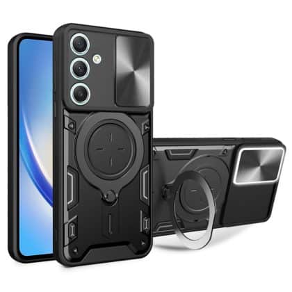 Techsuit CamGuard Pro - θήκη για Samsung Galaxy A34 - Μαύρο