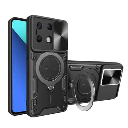 Techsuit CamGuard Pro - θήκη για Xiaomi Redmi Note 13 4G - Μαύρο