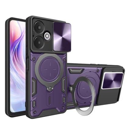 Techsuit CamGuard Pro - θήκη για Xiaomi Redmi 13C 5G - Πολύχρωμο