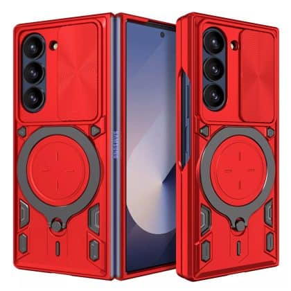 Techsuit CamGuard Pro - θήκη για Samsung Galaxy Z Fold6 - Κόκκινο