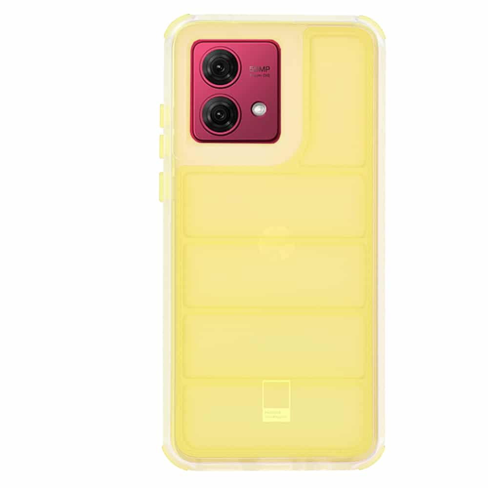 Techsuit Wave Shield - θήκη για Motorola Moto G84 - Κίτρινο - Image 3
