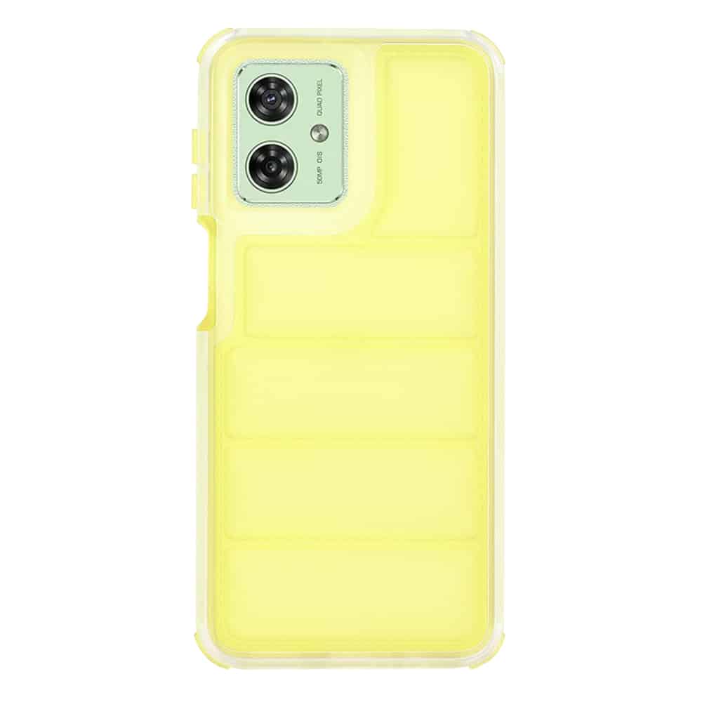 Techsuit Wave Shield - θήκη για Motorola Moto G54 - Κίτρινο - Image 3