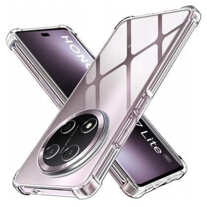 Techsuit Shockproof Clear Silicone - θήκη για Honor Magic7 Lite - Διάφανο