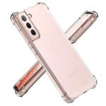 Techsuit Shockproof Clear Silicone - θήκη για Samsung Galaxy S21 5G - Διάφανο