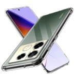 Techsuit Shockproof Clear Silicone - θήκη για Infinix Note 40 Pro 4G - Διάφανο