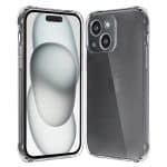 Techsuit Shockproof Clear Silicone - θήκη για Apple iPhone 15 Plus - Διάφανο