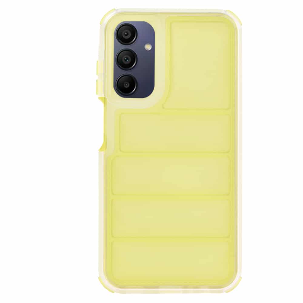 Techsuit Wave Shield - θήκη για Samsung Galaxy A15 - Κίτρινο - Image 3