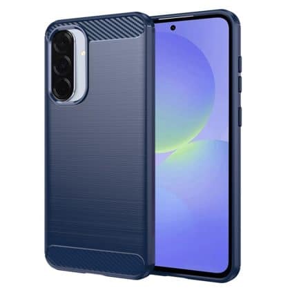 Techsuit Carbon Silicone - θήκη για Samsung Galaxy A36 - Μπλε