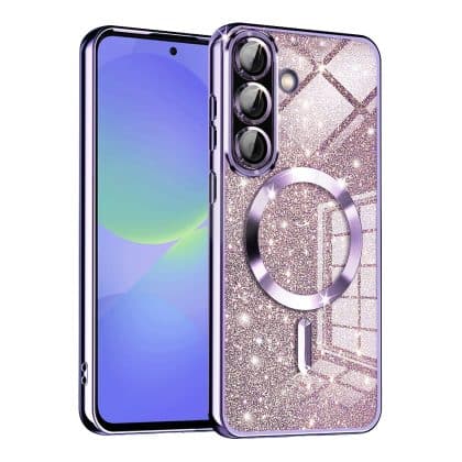 Techsuit Luxury Glitter MagSafe - θήκη για Samsung Galaxy A36 - Πολύχρωμο