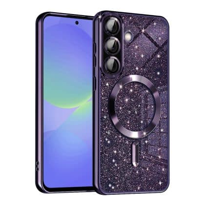 Techsuit Luxury Glitter MagSafe - θήκη για Samsung Galaxy A36 - Πολύχρωμο