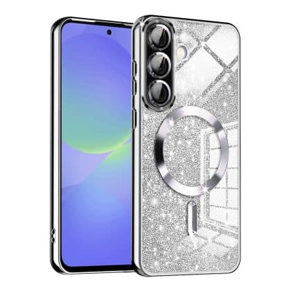 Techsuit Luxury Glitter MagSafe - θήκη για Samsung Galaxy A36 - Πολύχρωμο